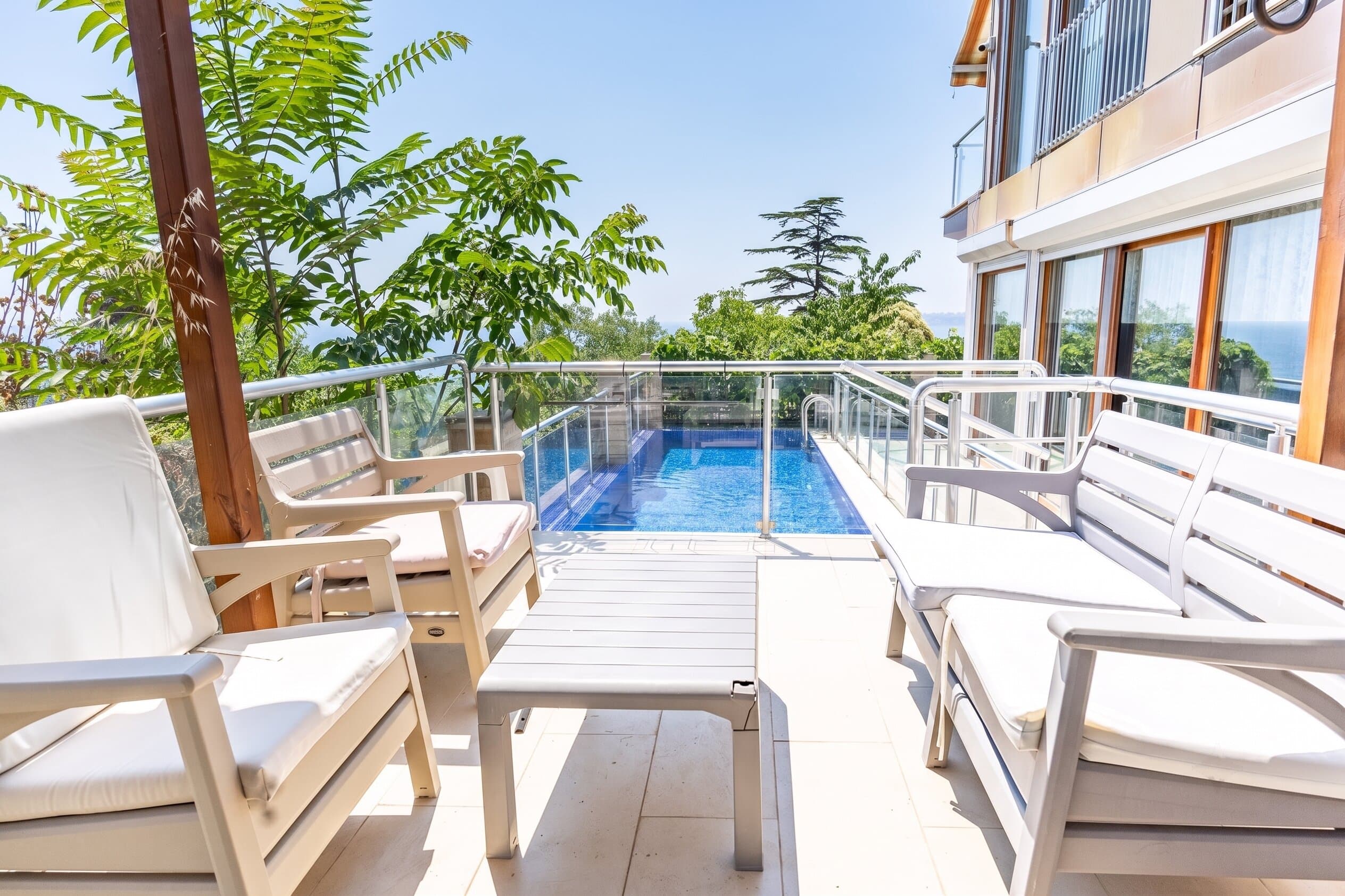 Sea View Villa | Private Pool, möbliertes Apartment in Büyükçekmece, Istanbul — image 6