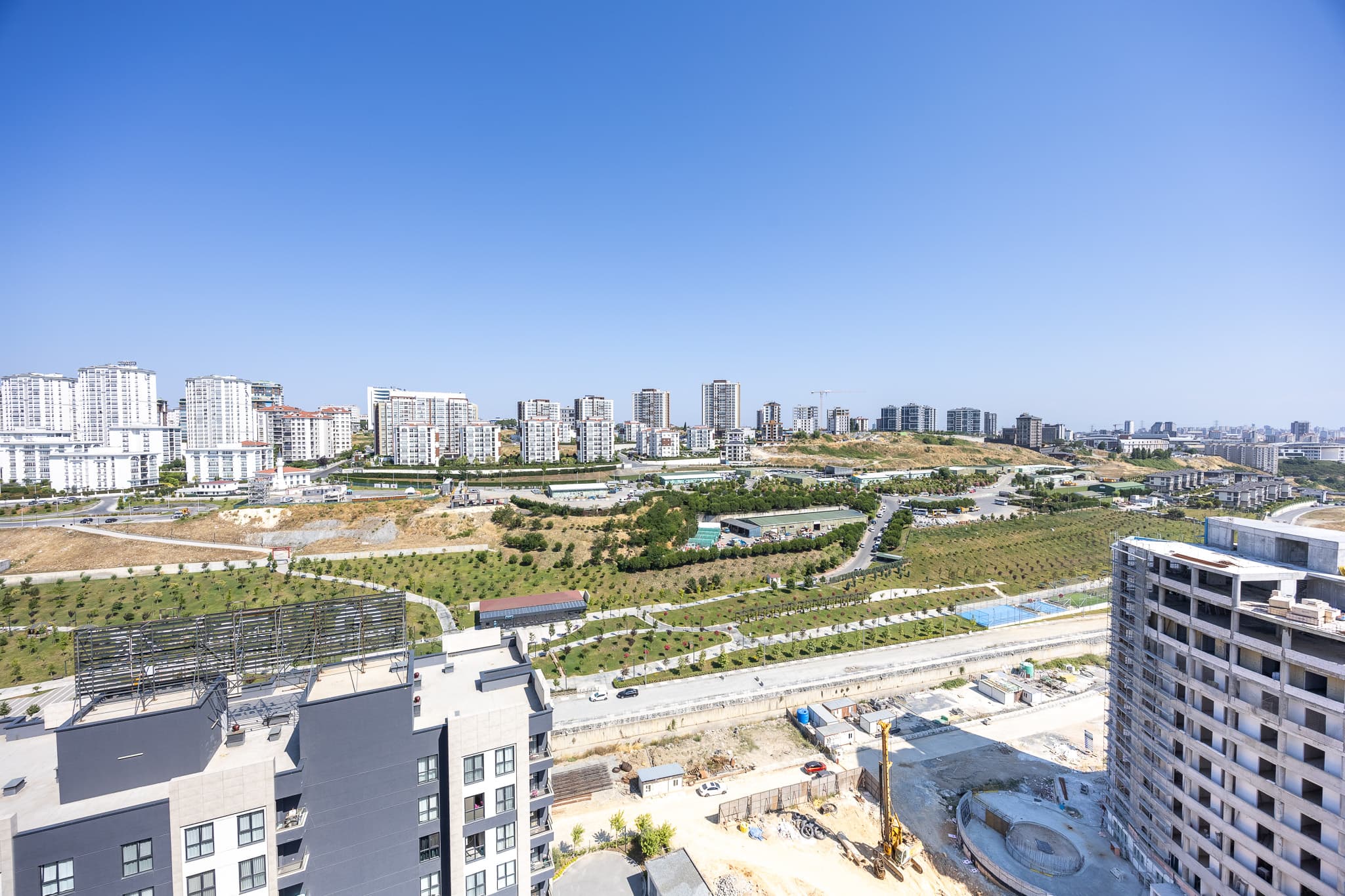 1bedr apart with balcony city view  long term rent, apartamento amueblado en Başakşehir, Istanbul — image 21