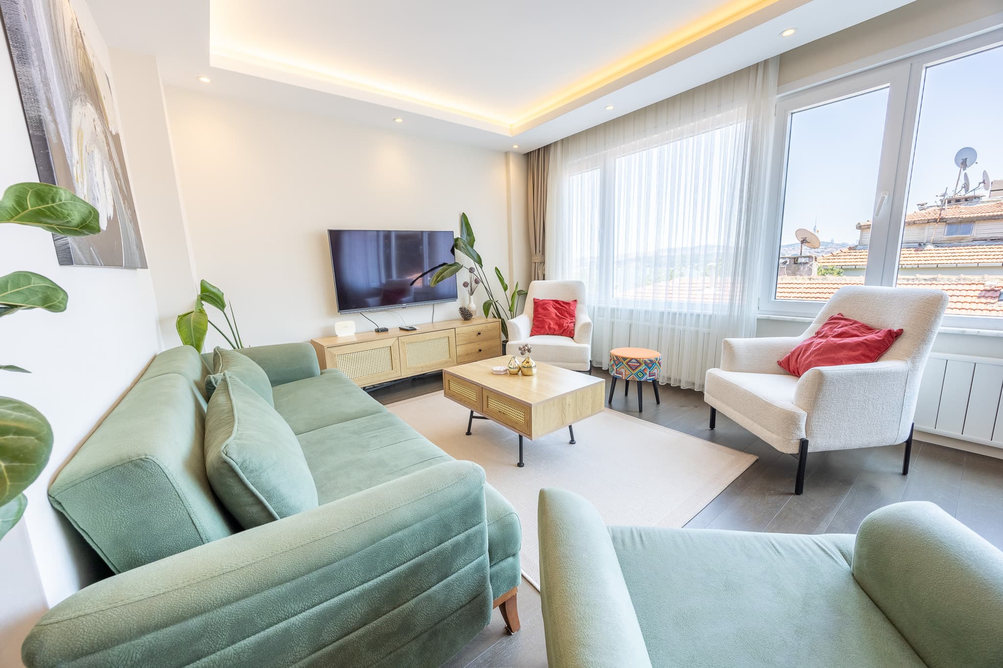 Elegant Duplex 4 BDR with Panoramic Bosphorus View, furnished apartment in Şişli, Istanbul — image 3