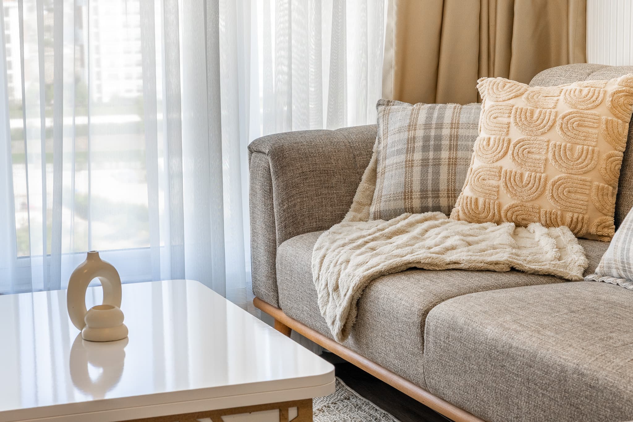 1bedr apart with balcony city view  long term rent, apartamento amueblado en Başakşehir, Istanbul — image 2