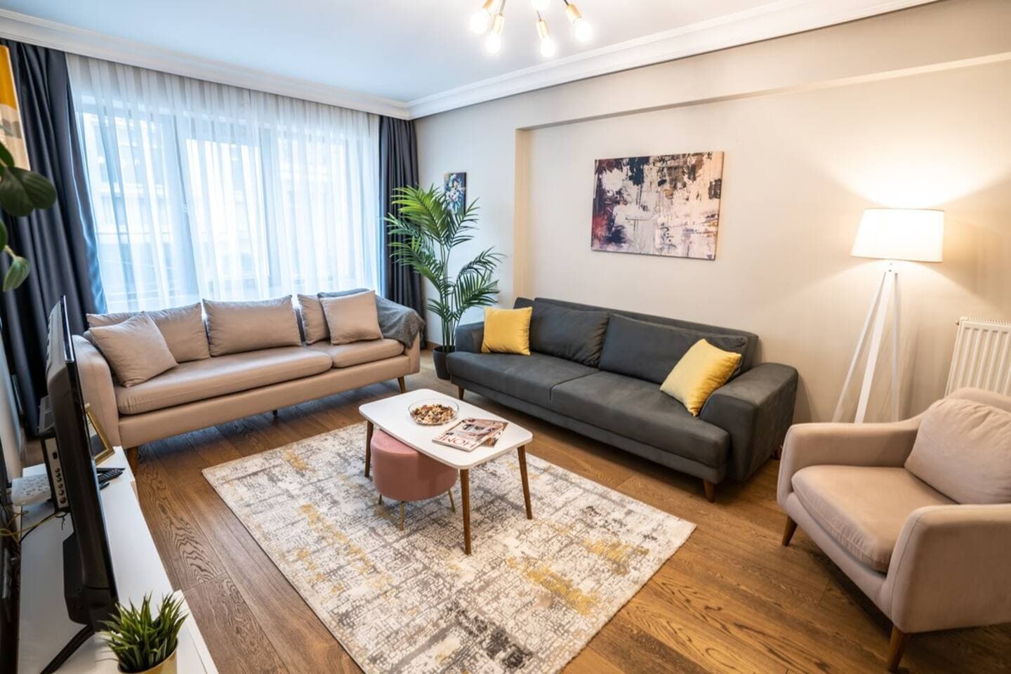 Full apartment near Osmanbey Metro Nişantaşı, apartamento amueblado en Şişli, Istanbul — image 3