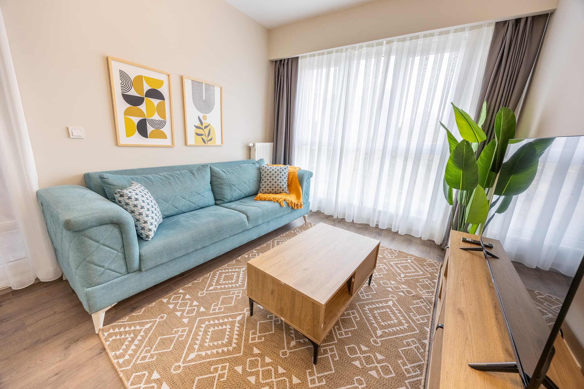 1bed apart with balcony long term rent, möbliertes Apartment in Başakşehir, Istanbul — image 5