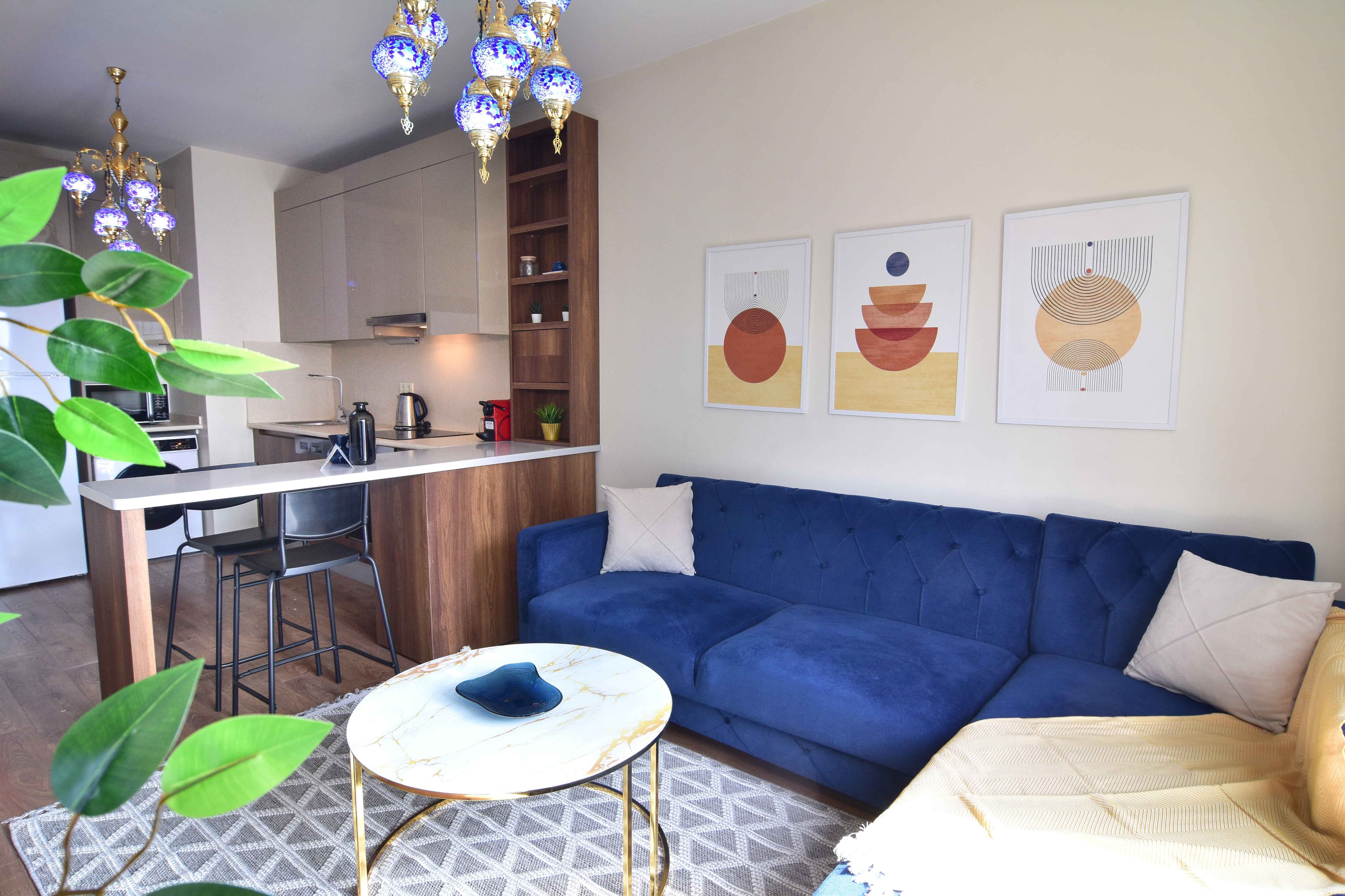  Cozy Stay 1-Bedroom Apartment, меблированная квартира, Bağcılar, Istanbul — image 5