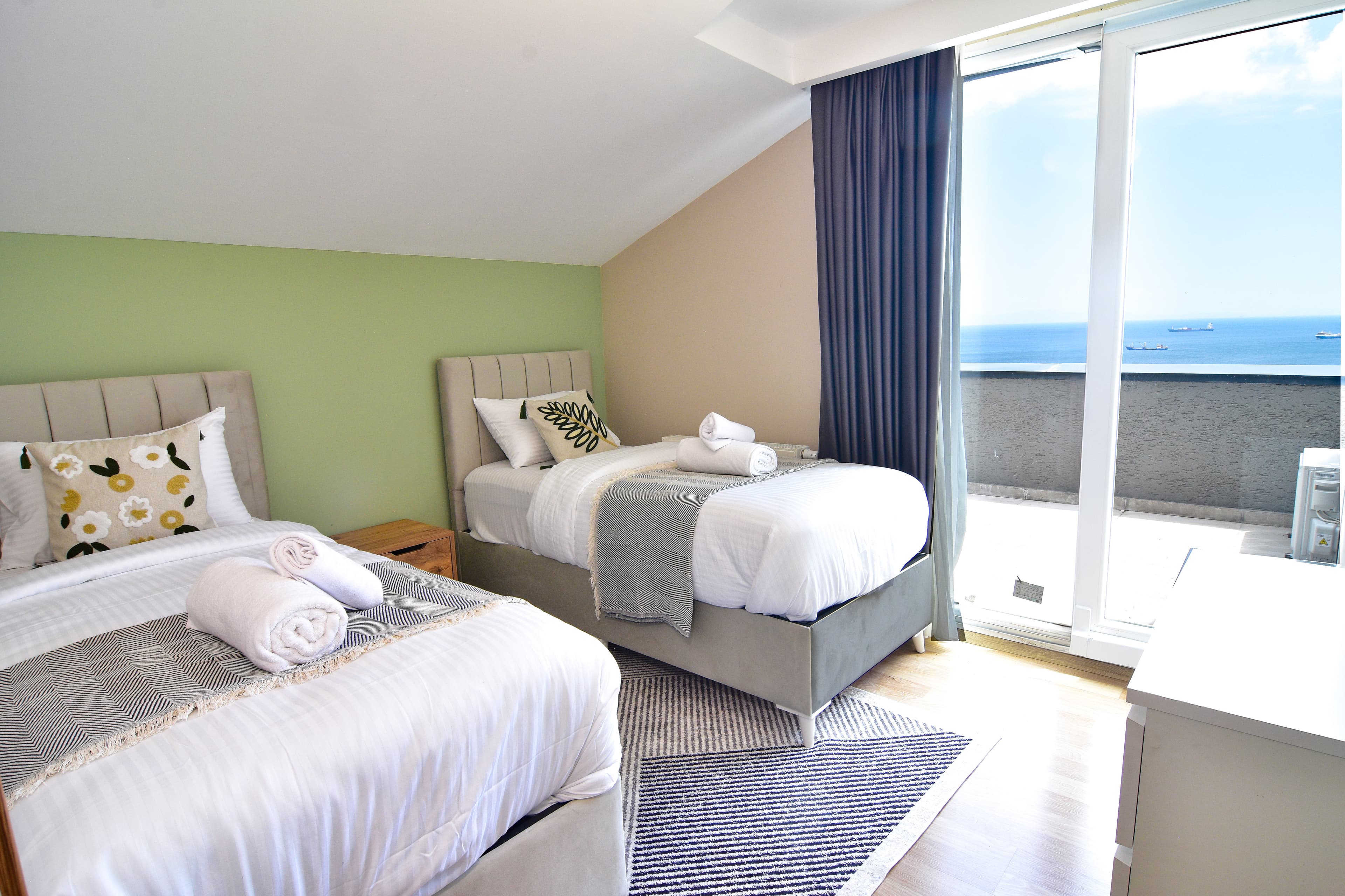 Full sea view Duplex apartment، شقة مفروشة في Beylikdüzü, Istanbul — image 30