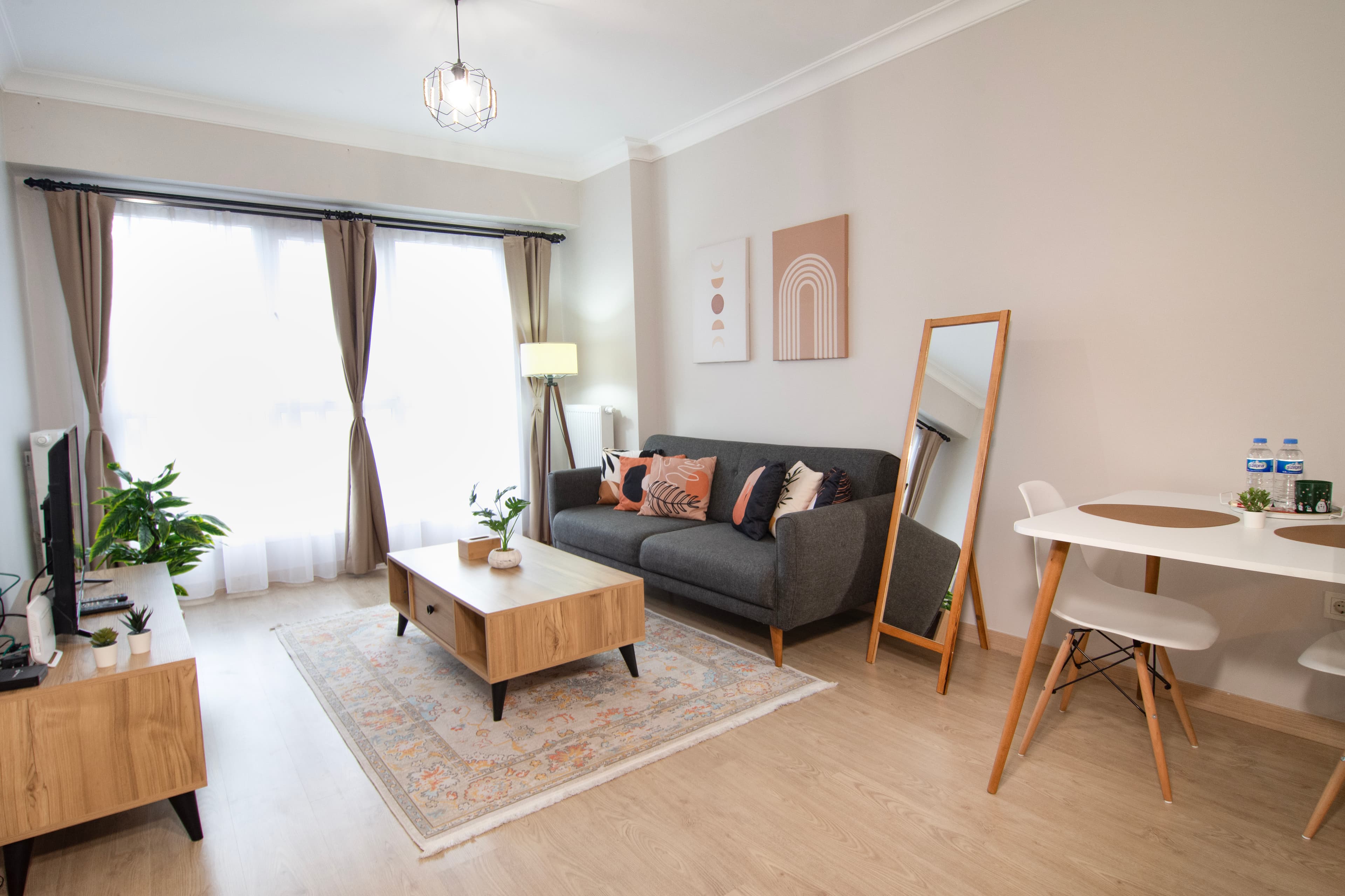 Sonnige 1-Zimmer-Wohnung in der Nähe von EyüpSultan, möbliertes Apartment in Eyüpsultan, Istanbul