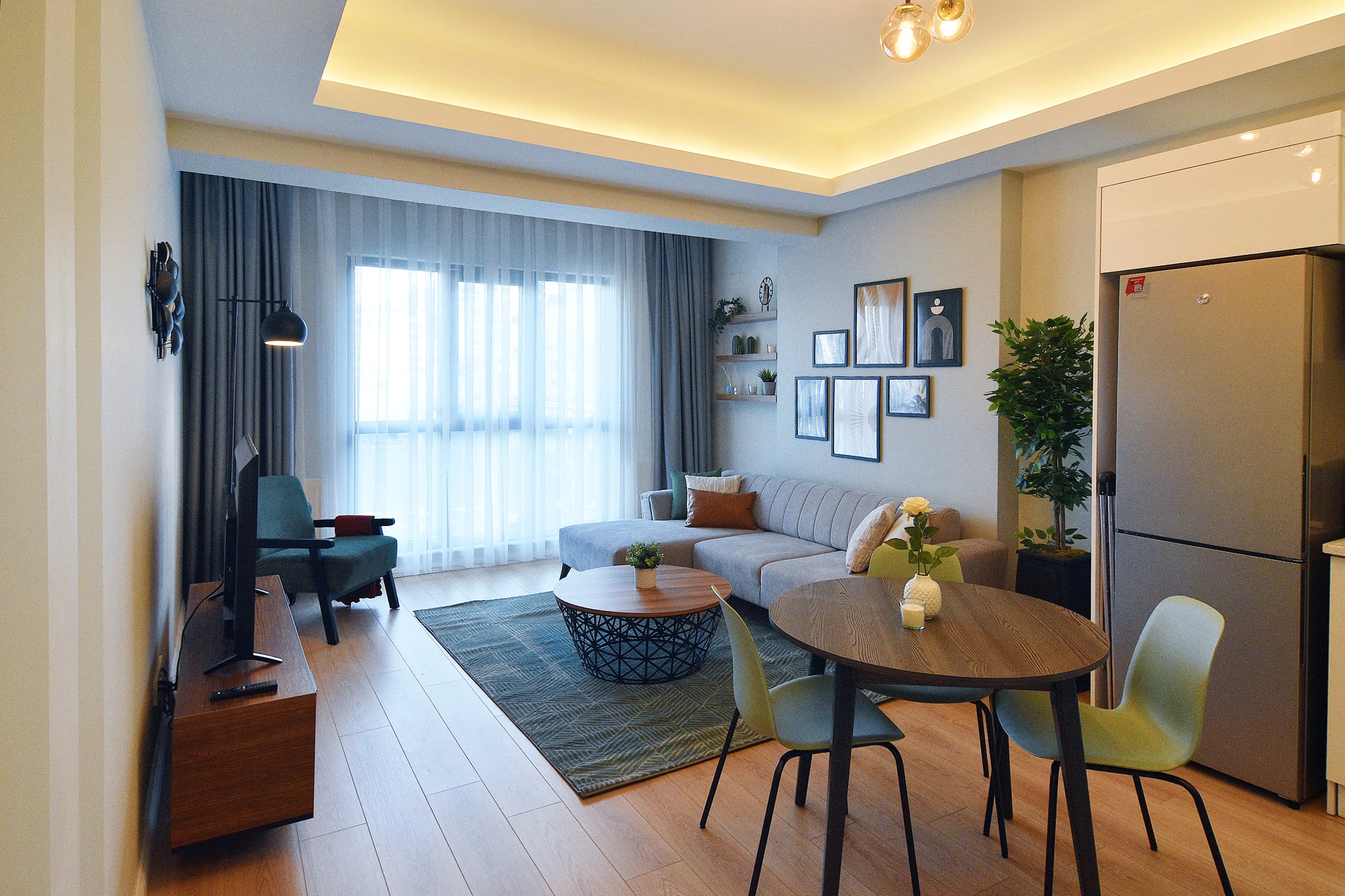 Modern 1BR Apt: Perfect Blend of Comfort & Style., möbliertes Apartment in Kağıthane, Istanbul — image 2