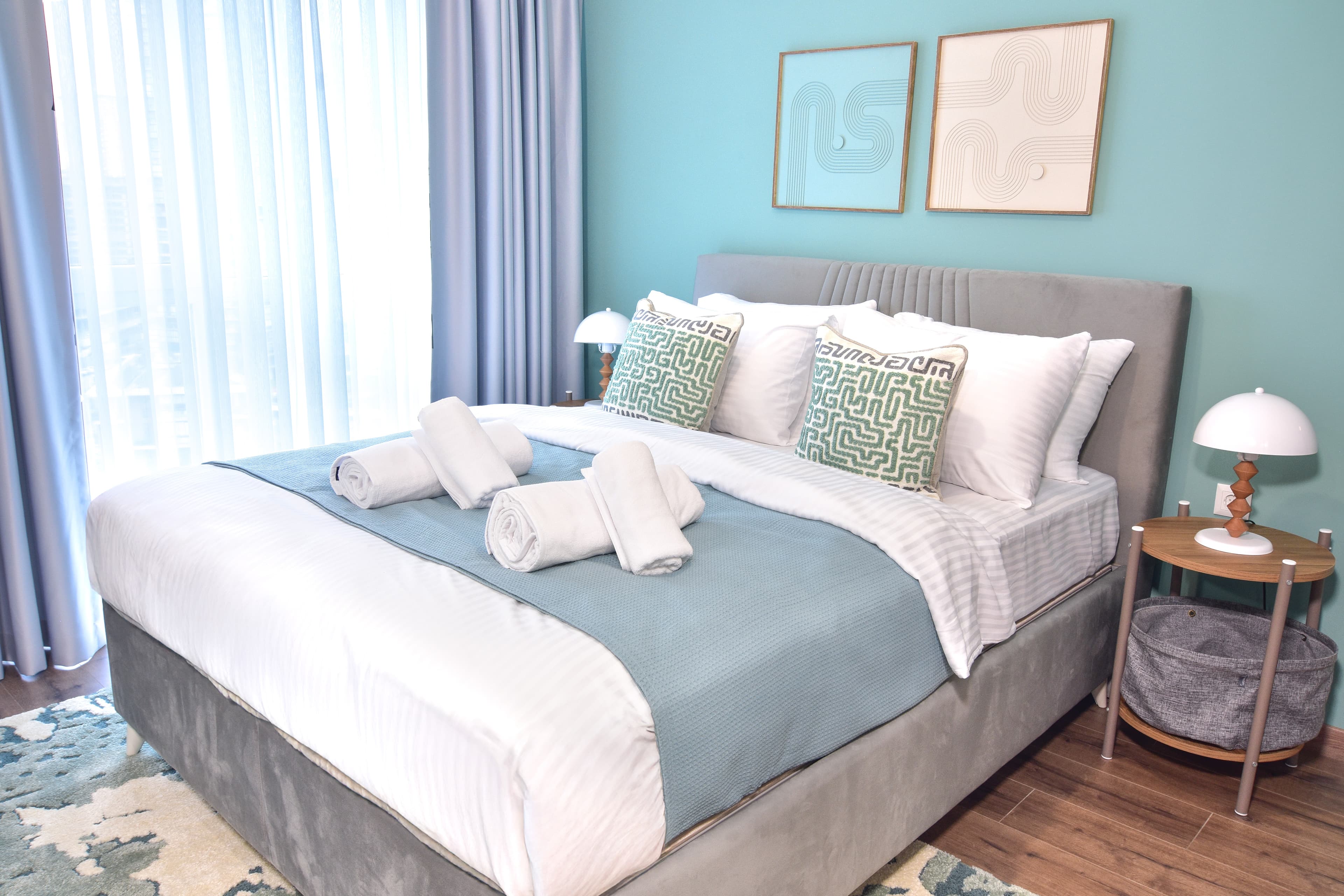 Bright 2BR Home with Private Balcony - Image 26