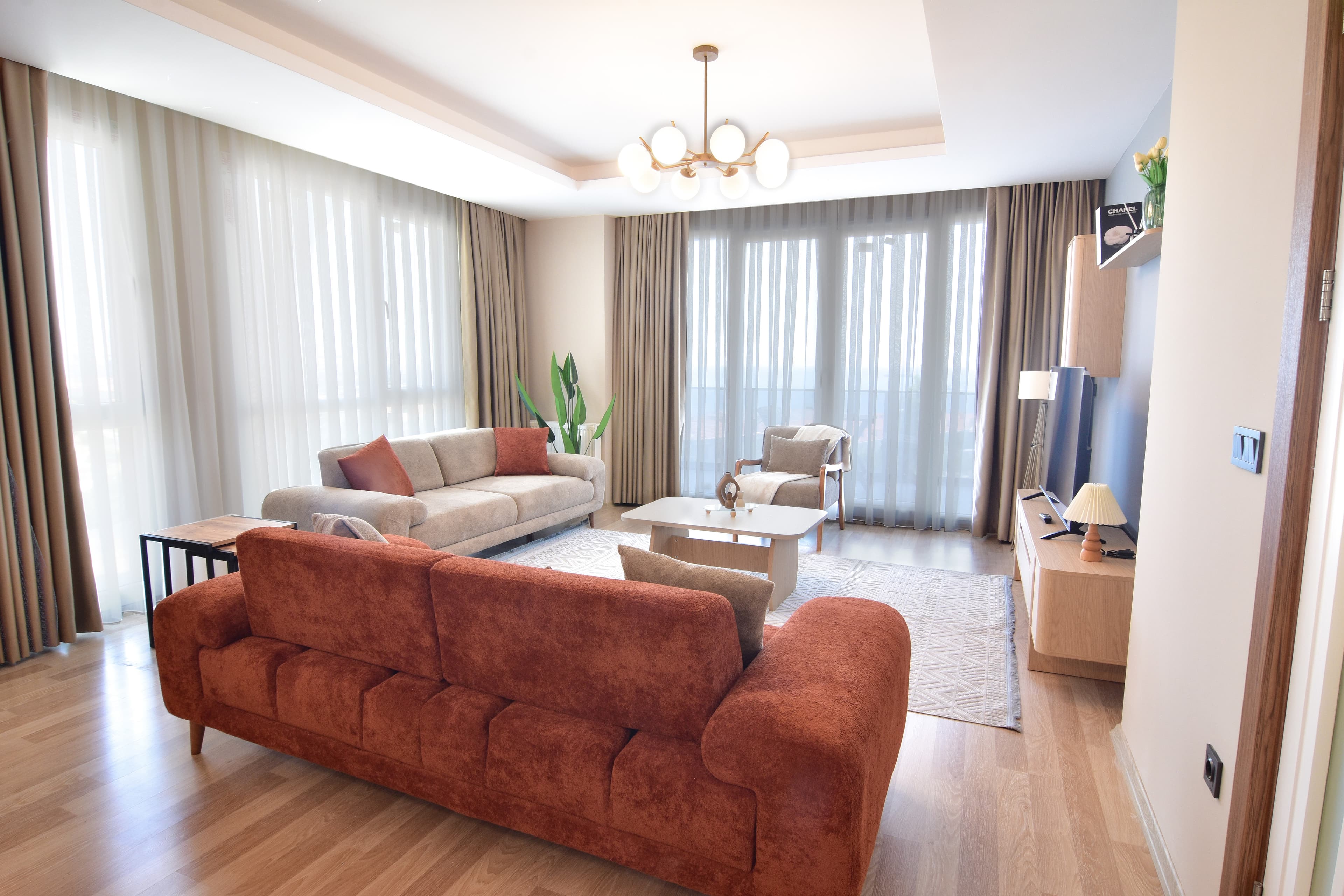 Full sea view Duplex apartment، شقة مفروشة في Beylikdüzü, Istanbul — image 18