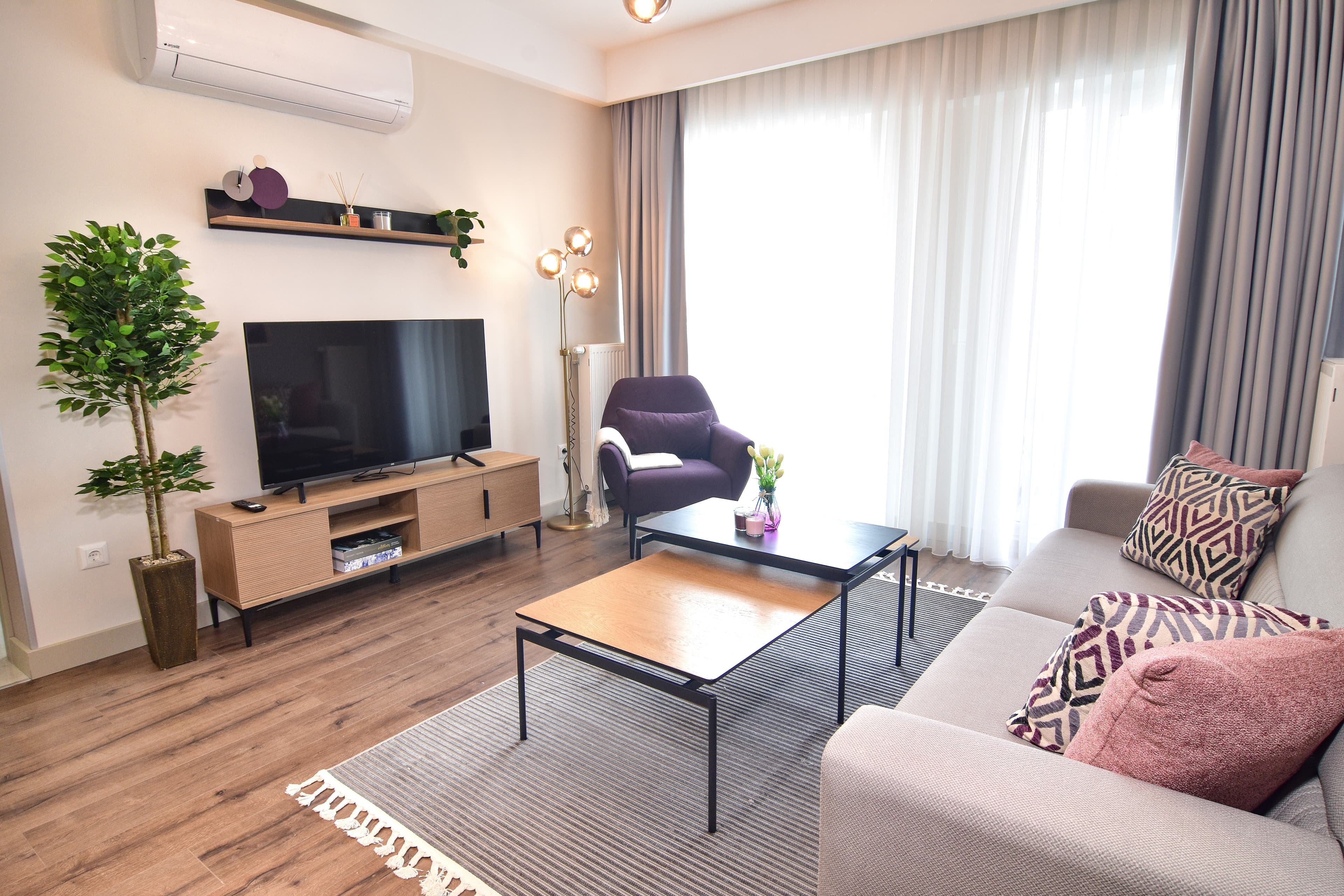 Bright 2BR Home with Private Balcony - Image 10