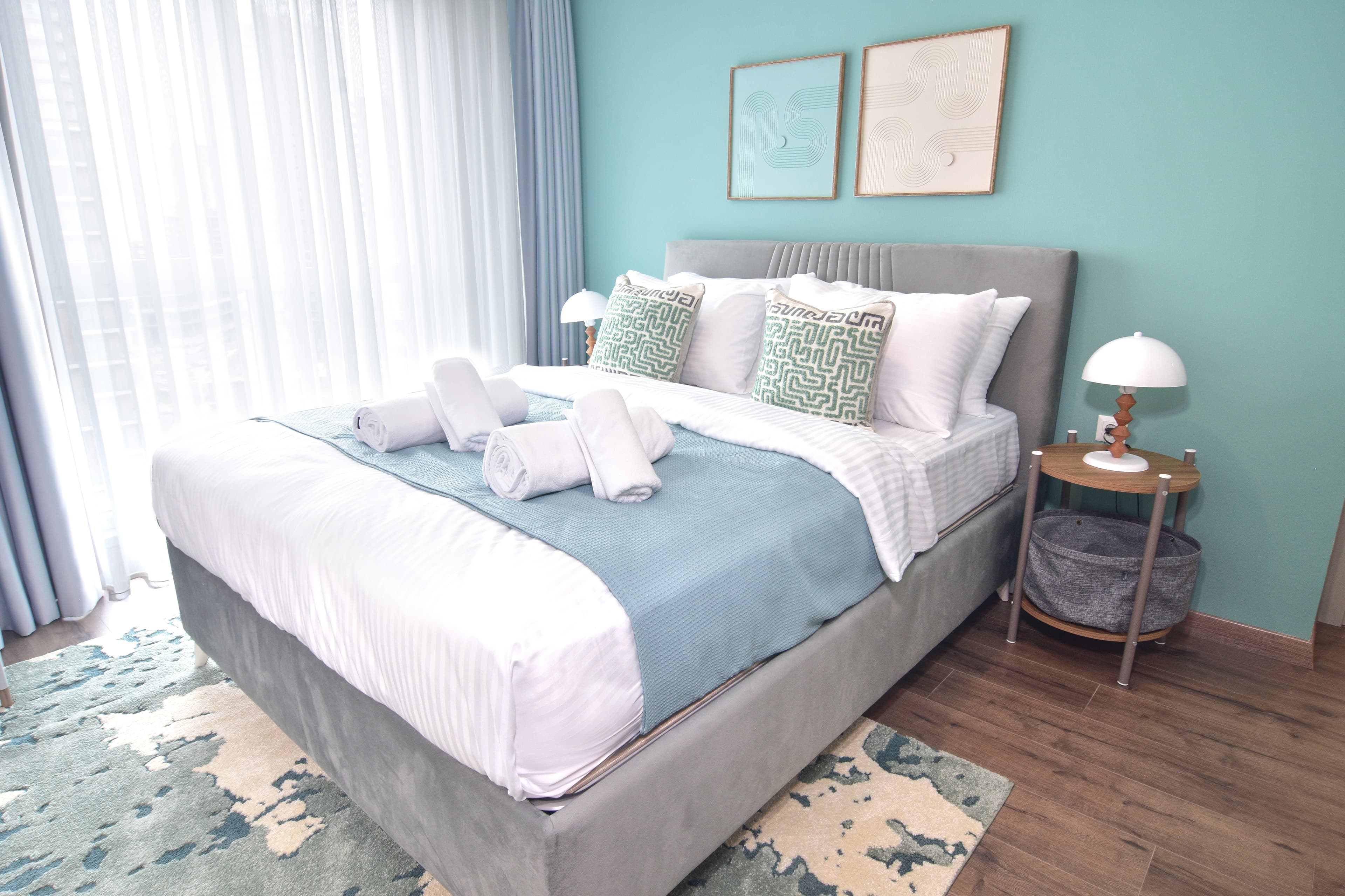 Bright 2BR Home with Private Balcony - Image 24
