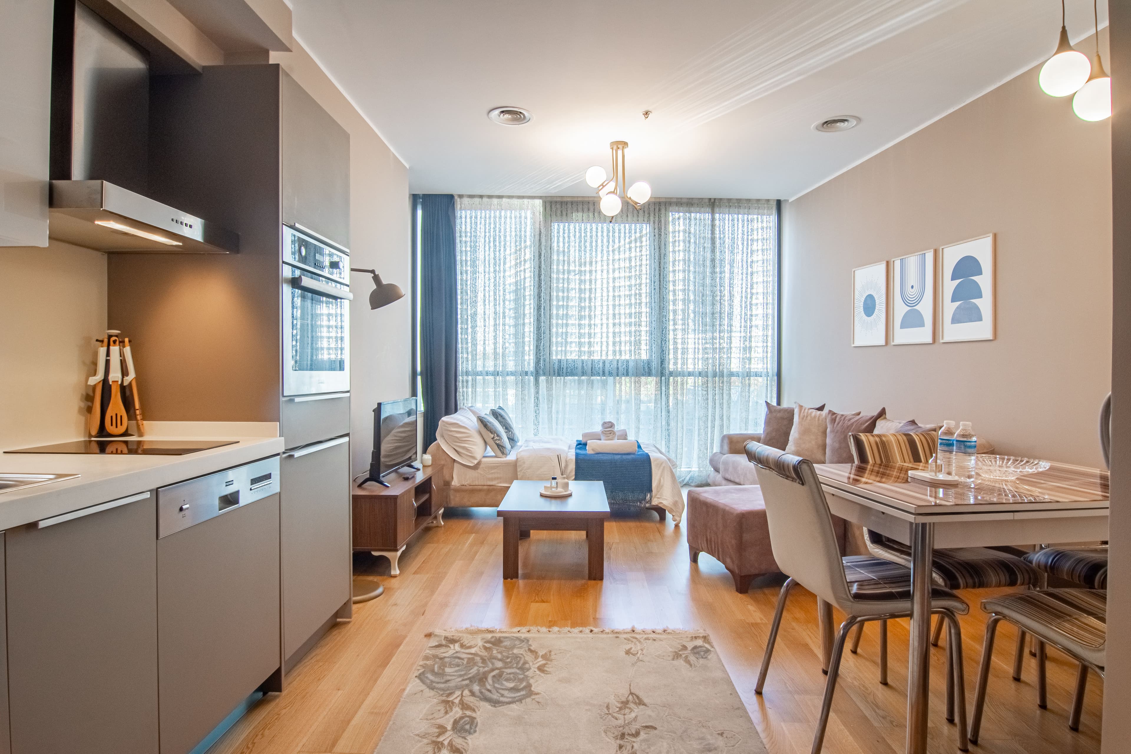 Modern Studio Retreat  fully furnished, möbliertes Apartment in Bağcılar, Istanbul — image 2