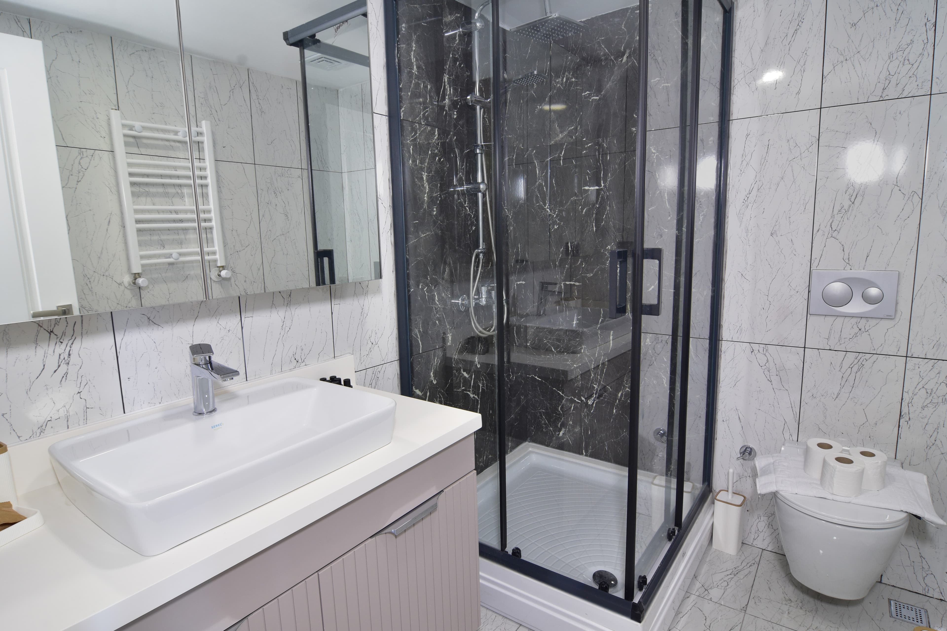 Full sea view Duplex apartment، شقة مفروشة في Beylikdüzü, Istanbul — image 42