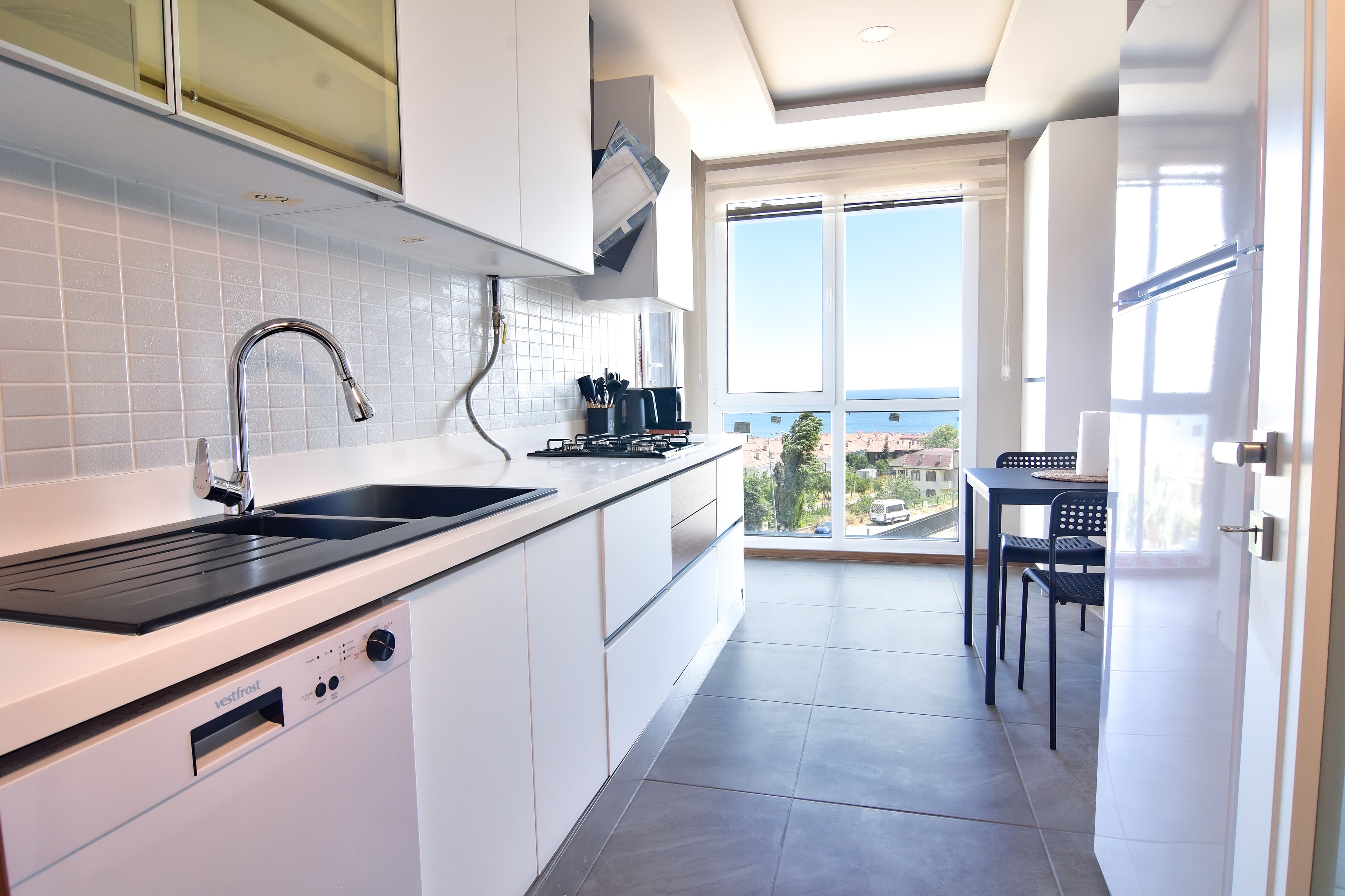 Full sea view Duplex apartment، شقة مفروشة في Beylikdüzü, Istanbul — image 35