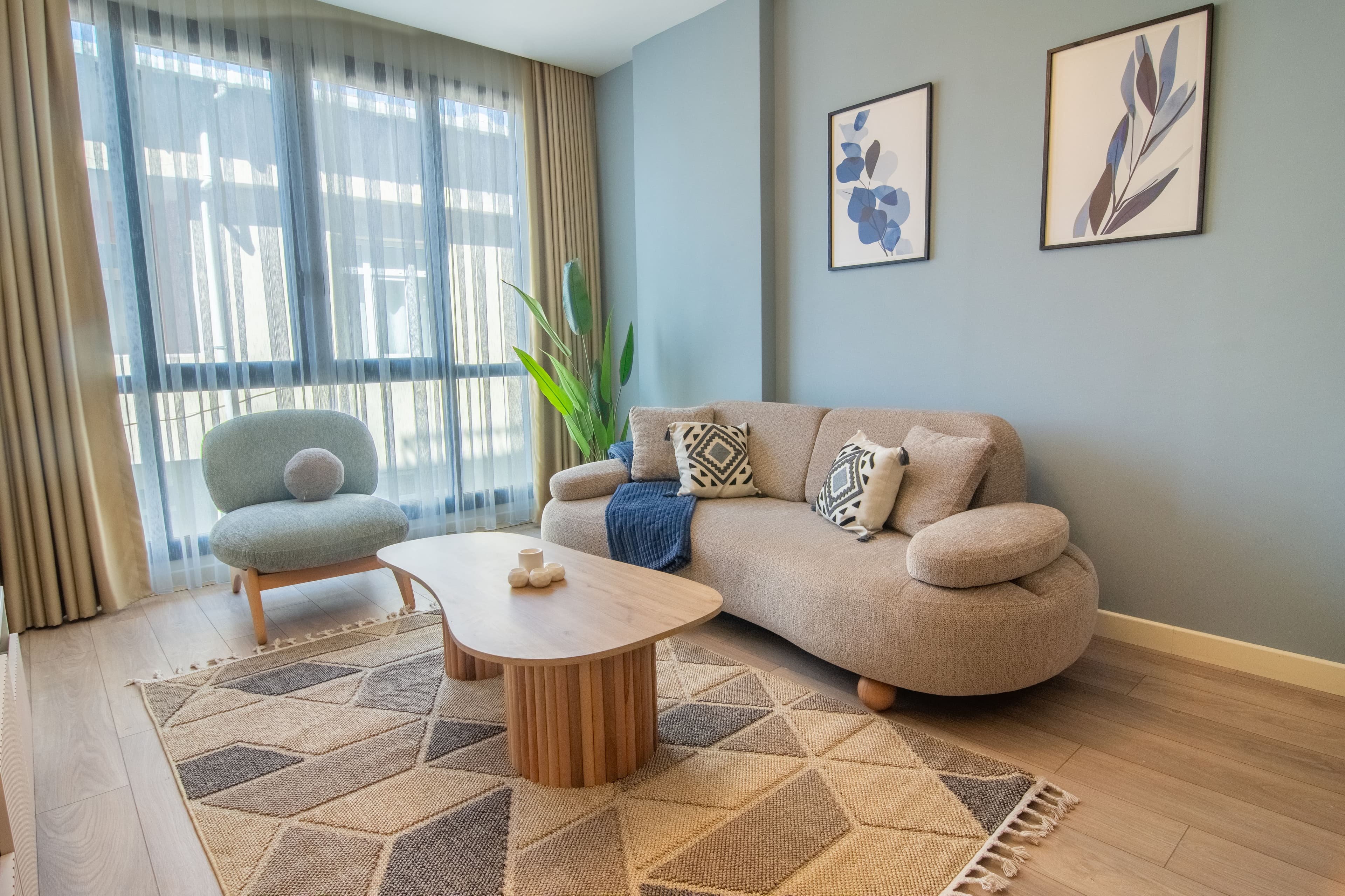 Modern 1 Bdr in Taksim Palace, möbliertes Apartment in Şişli, Istanbul