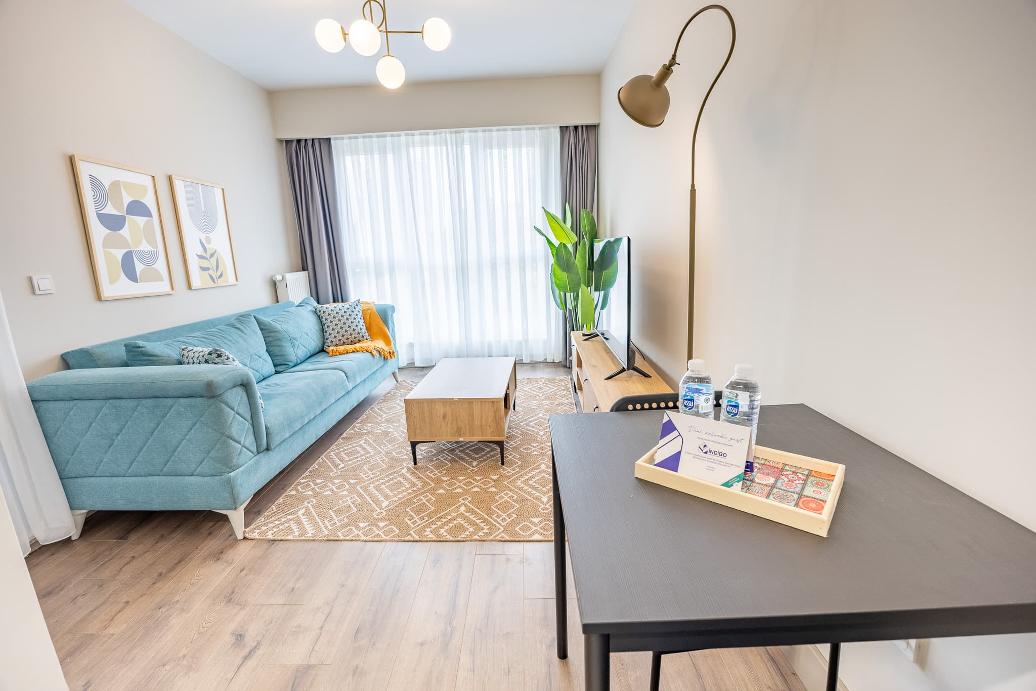 1bed apart with balcony long term rent, möbliertes Apartment in Başakşehir, Istanbul — image 2
