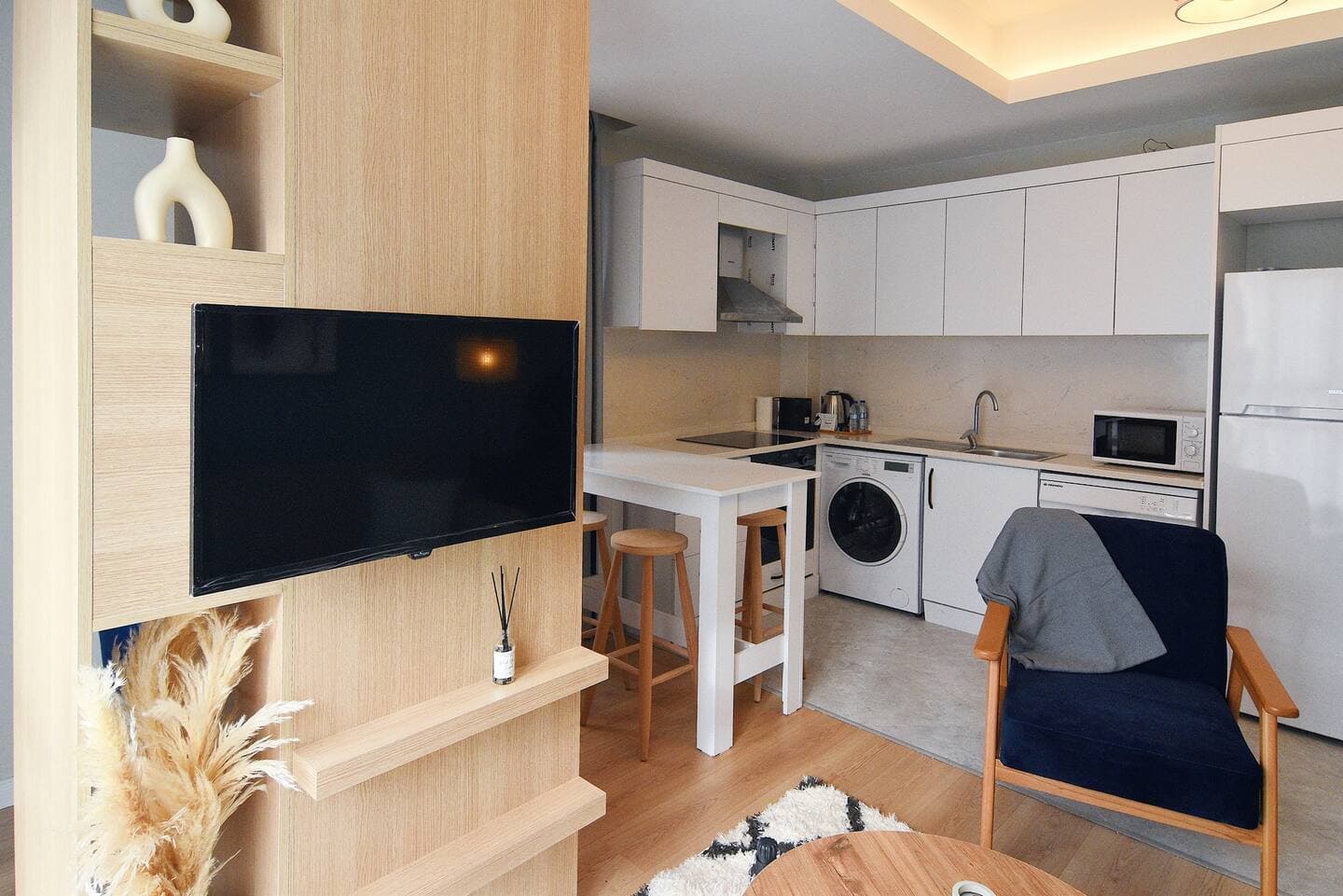brand new apt with 2 beds & office, möbliertes Apartment in Kağıthane, Istanbul — image 6