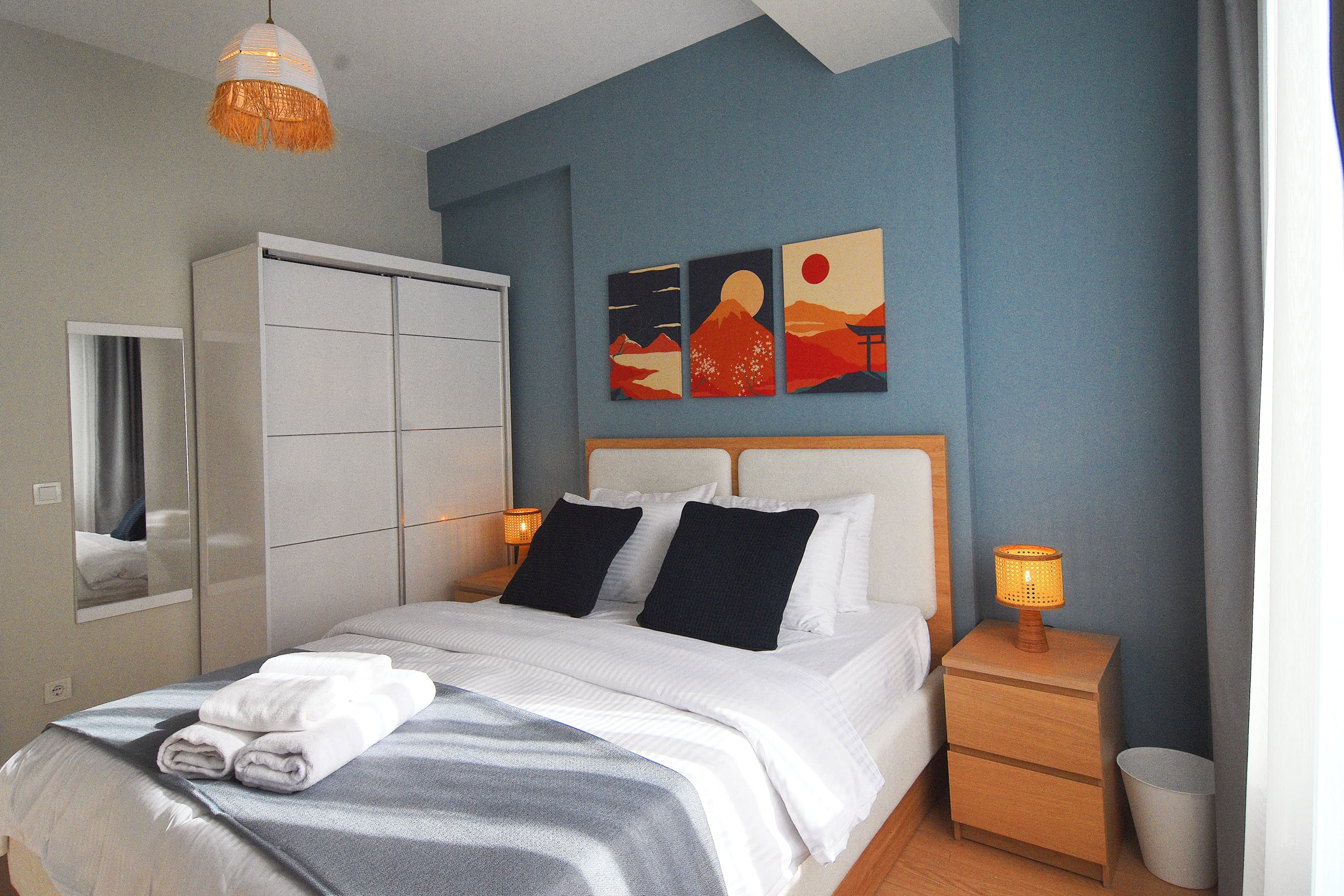 brand new apt with 2 beds & office, möbliertes Apartment in Kağıthane, Istanbul — image 9