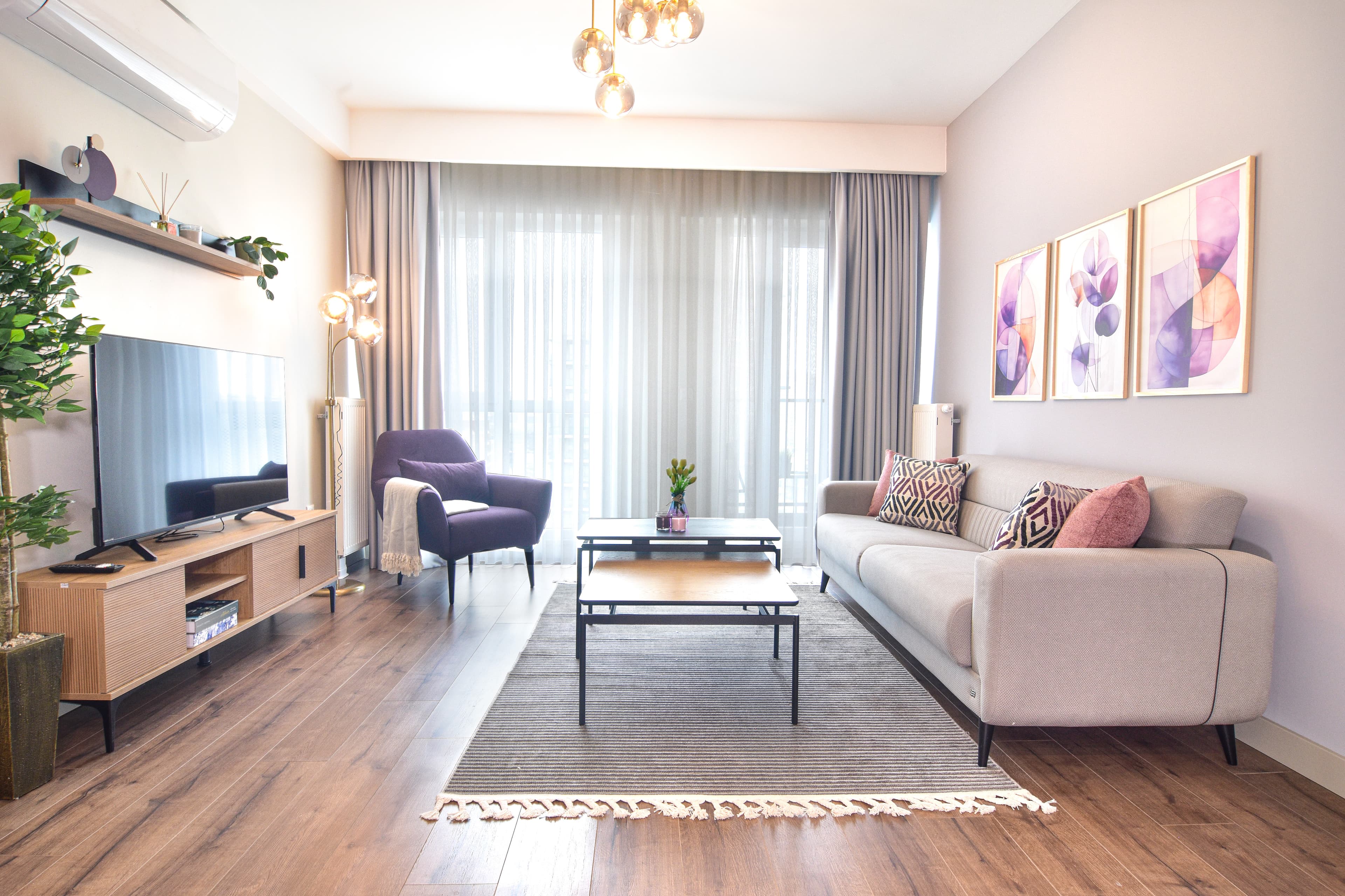 Bright 2BR Home with Private Balcony - Image 6