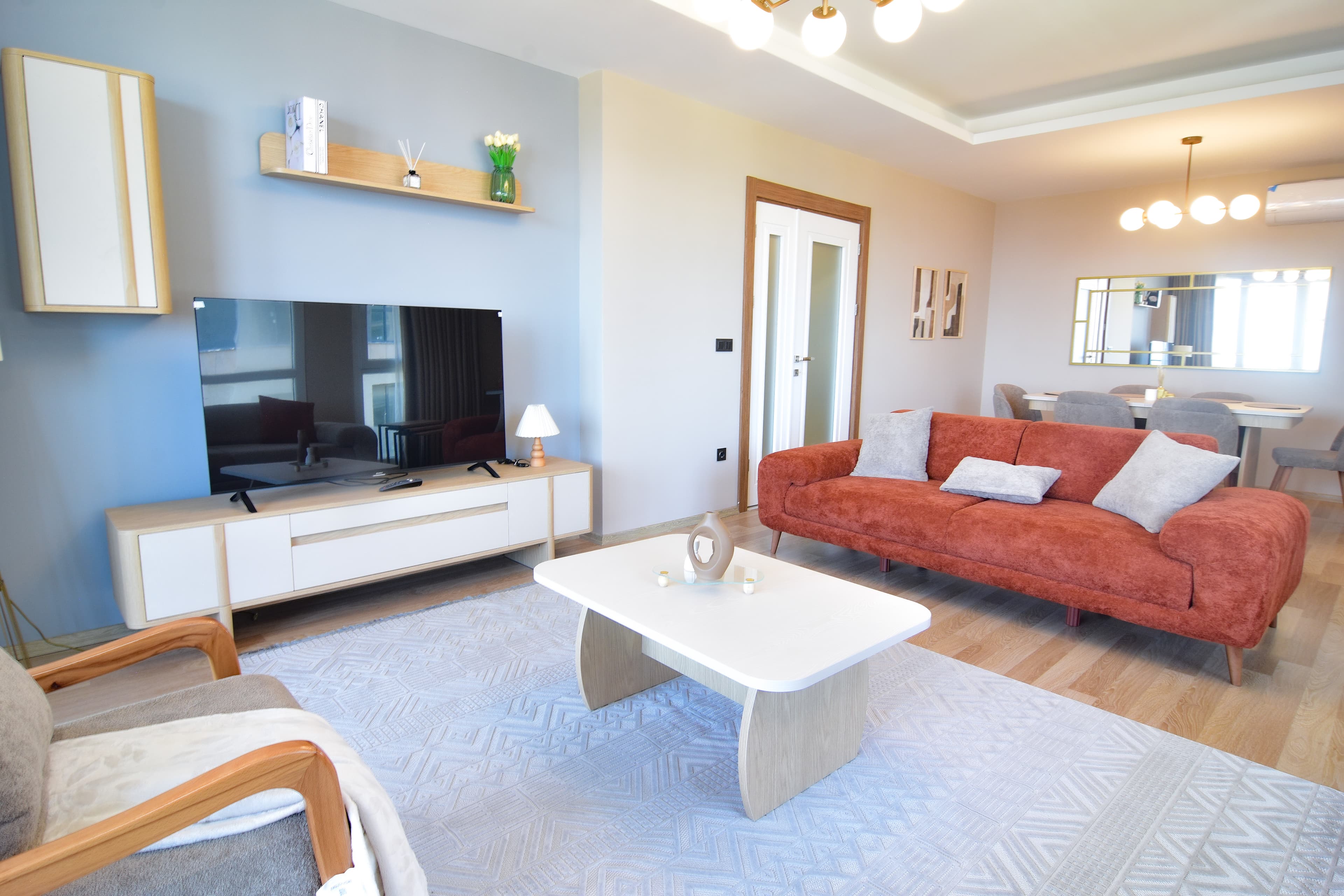 Full sea view Duplex apartment، شقة مفروشة في Beylikdüzü, Istanbul — image 6