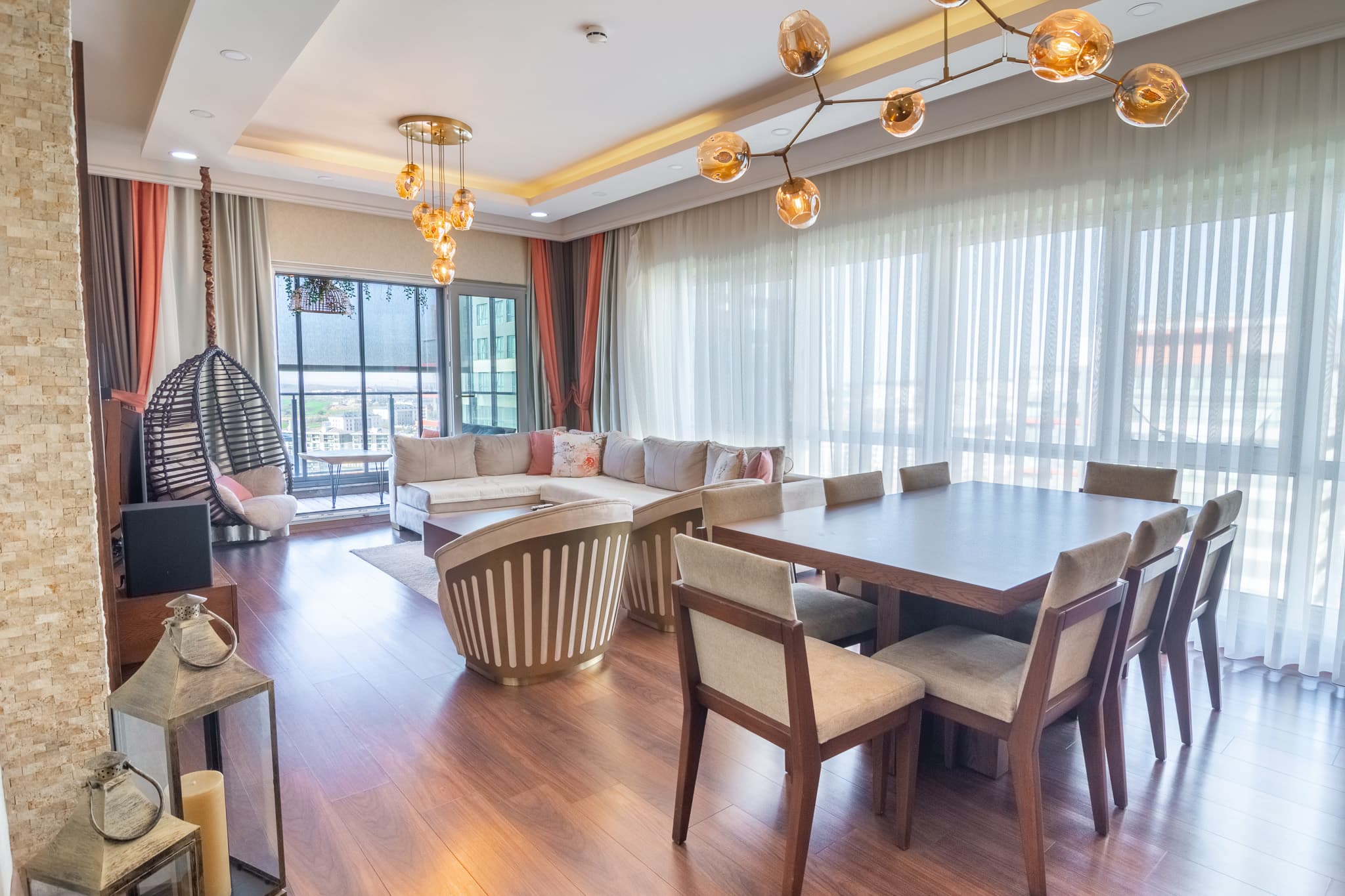 3-Bed Apartment City & Relaxing view NidaPark, меблированная квартира, Başakşehir, Istanbul — image 2