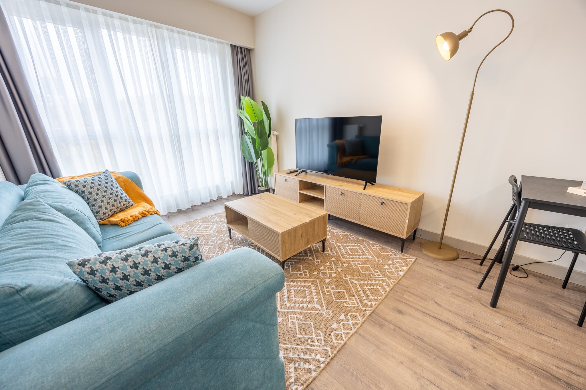1bed apart with balcony long term rent, möbliertes Apartment in Başakşehir, Istanbul — image 3