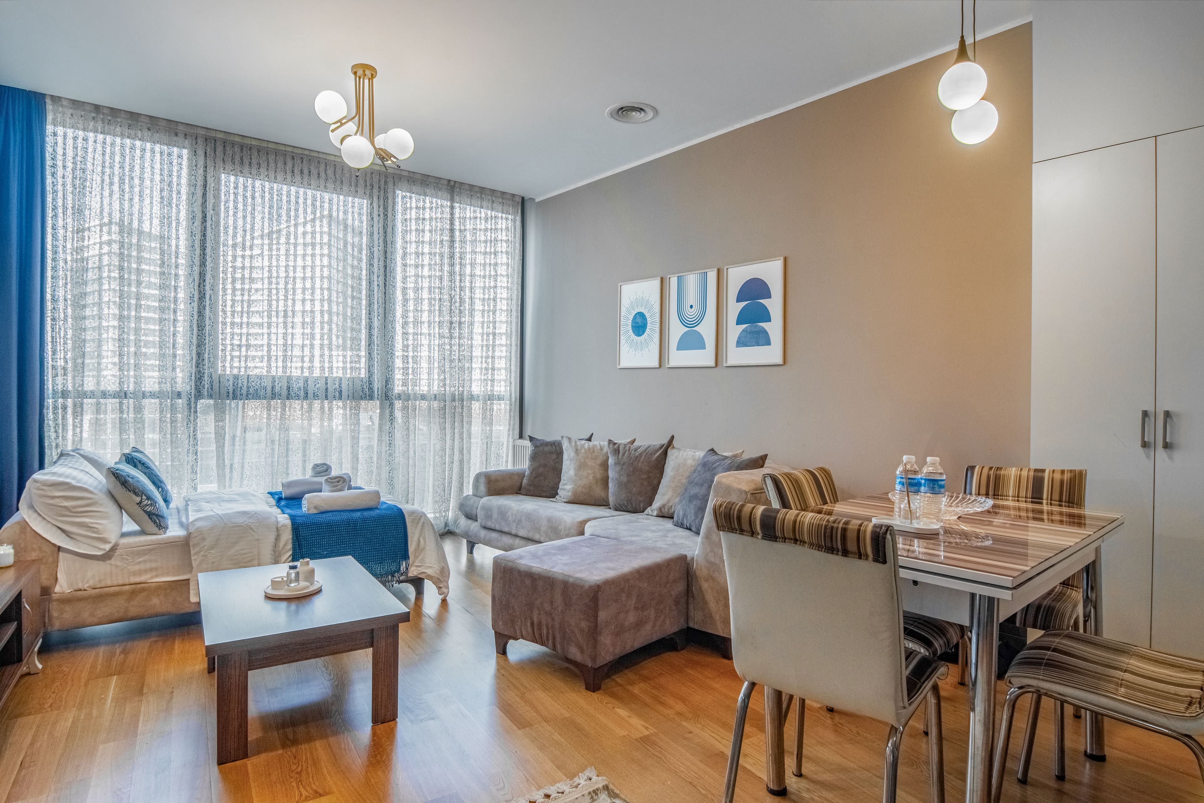 Modern Studio Retreat  fully furnished, möbliertes Apartment in Bağcılar, Istanbul