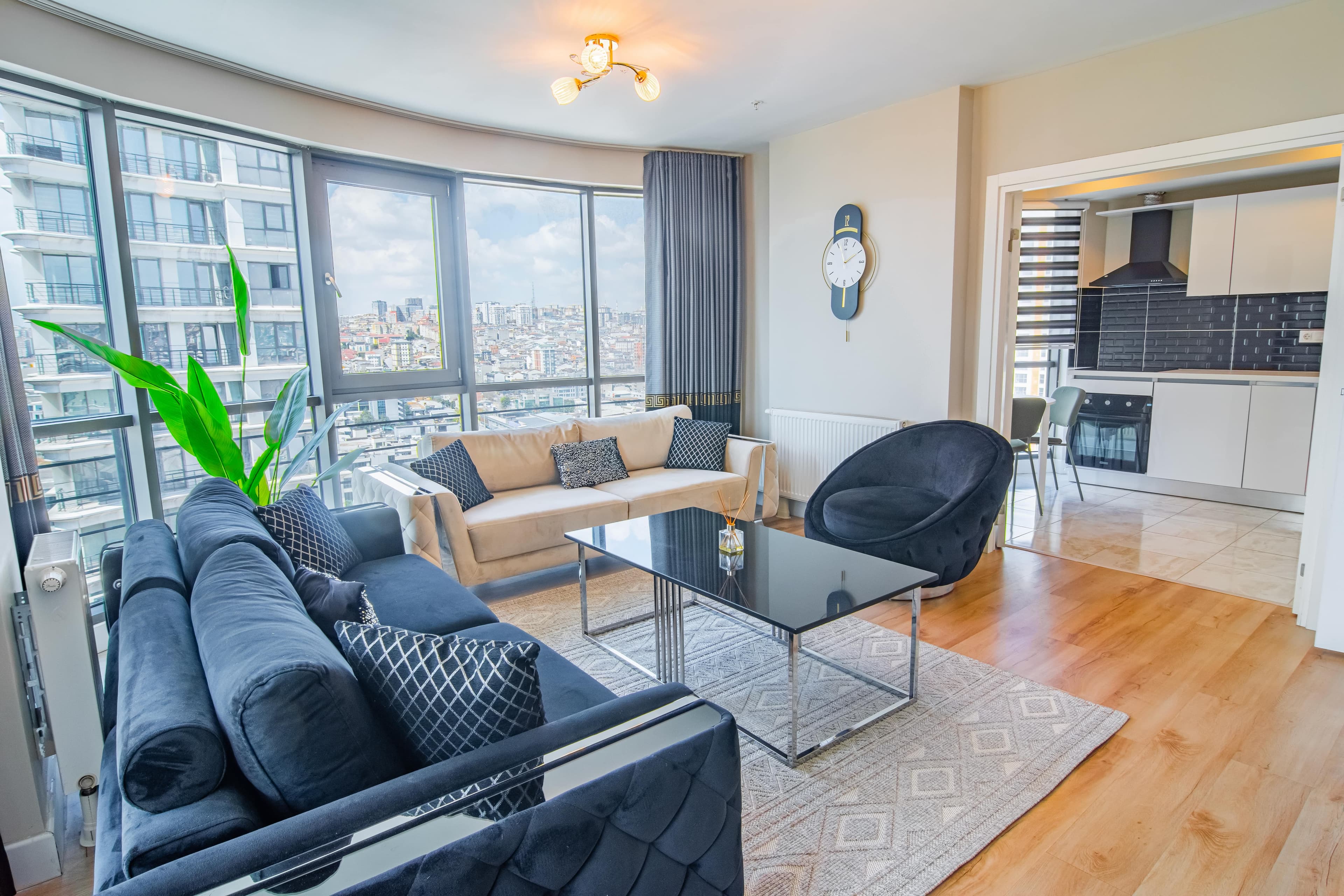 Stylish cozy 3 bedr apart & balcony, Bağcılar, Istanbul bölgesinde eşyalı daire — image 2