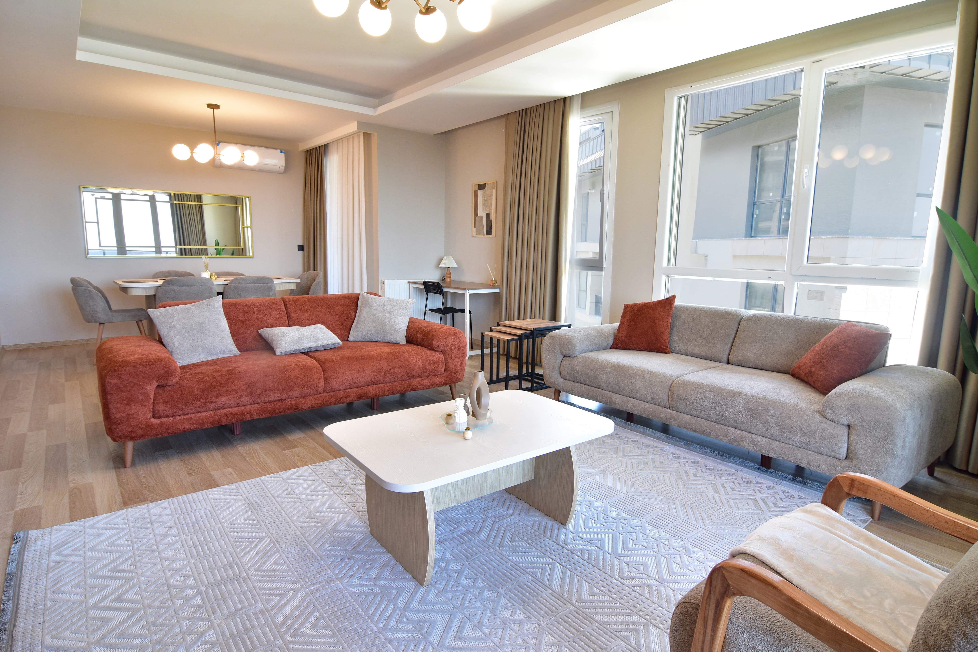 Full sea view Duplex apartment، شقة مفروشة في Beylikdüzü, Istanbul — image 8