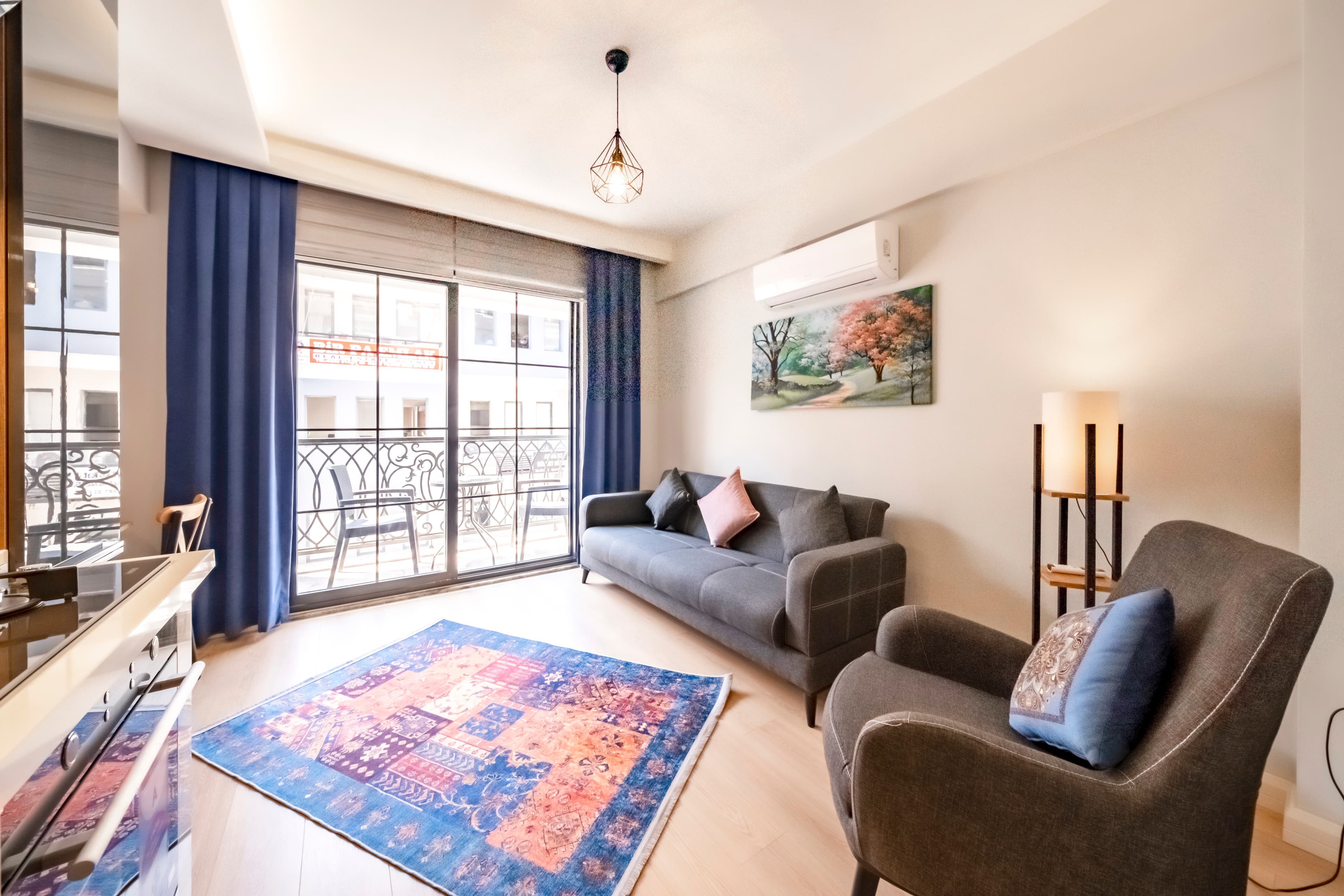 Charmanter Aufenthalt im Herzen von Fethiye in Marinanähe, möbliertes Apartment in Fethiye, Istanbul