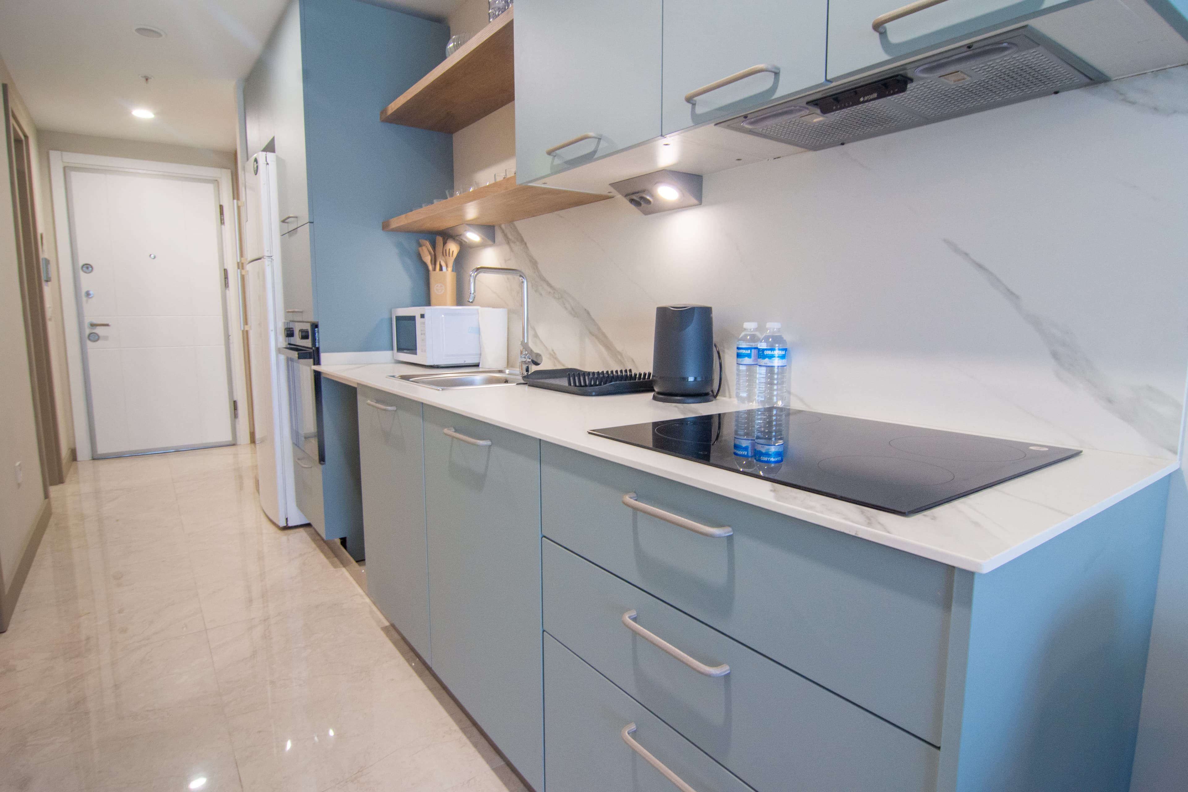 1bedr apart with balcony long term rent, Başakşehir, Istanbul bölgesinde eşyalı daire — image 8