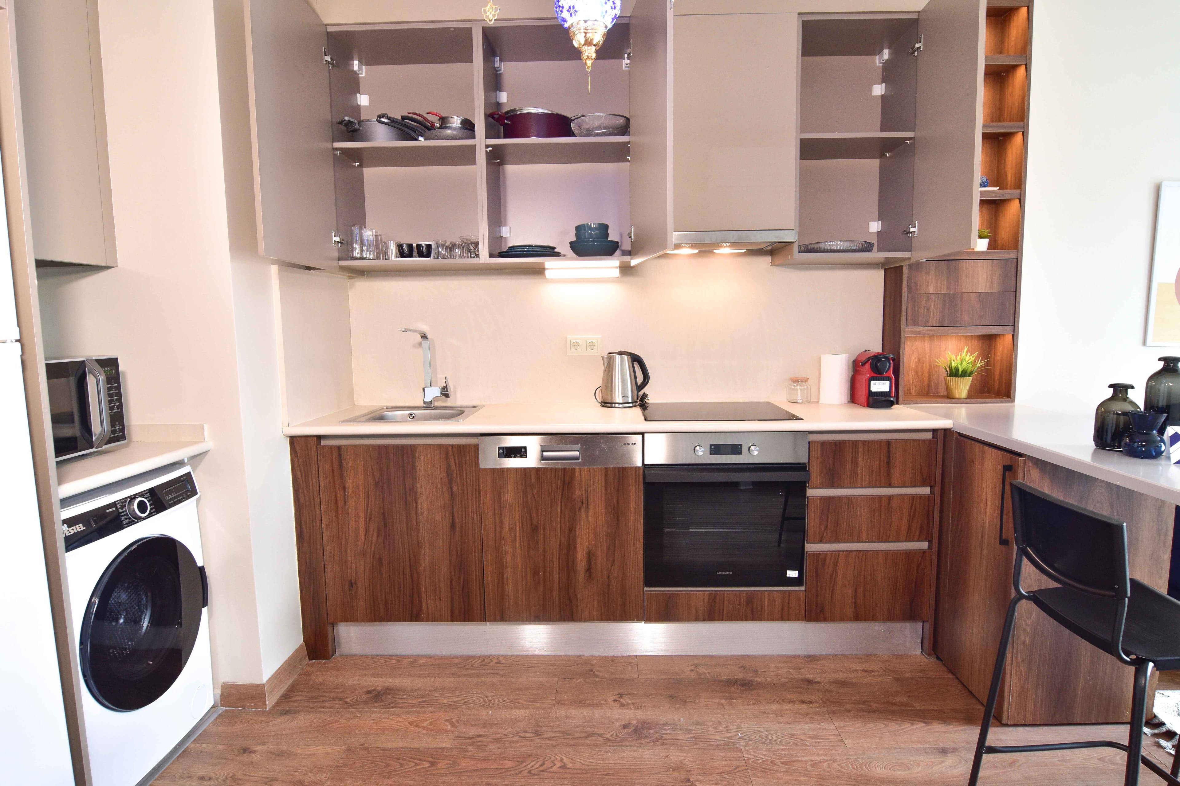  Cozy Stay 1-Bedroom Apartment, меблированная квартира, Bağcılar, Istanbul — image 14