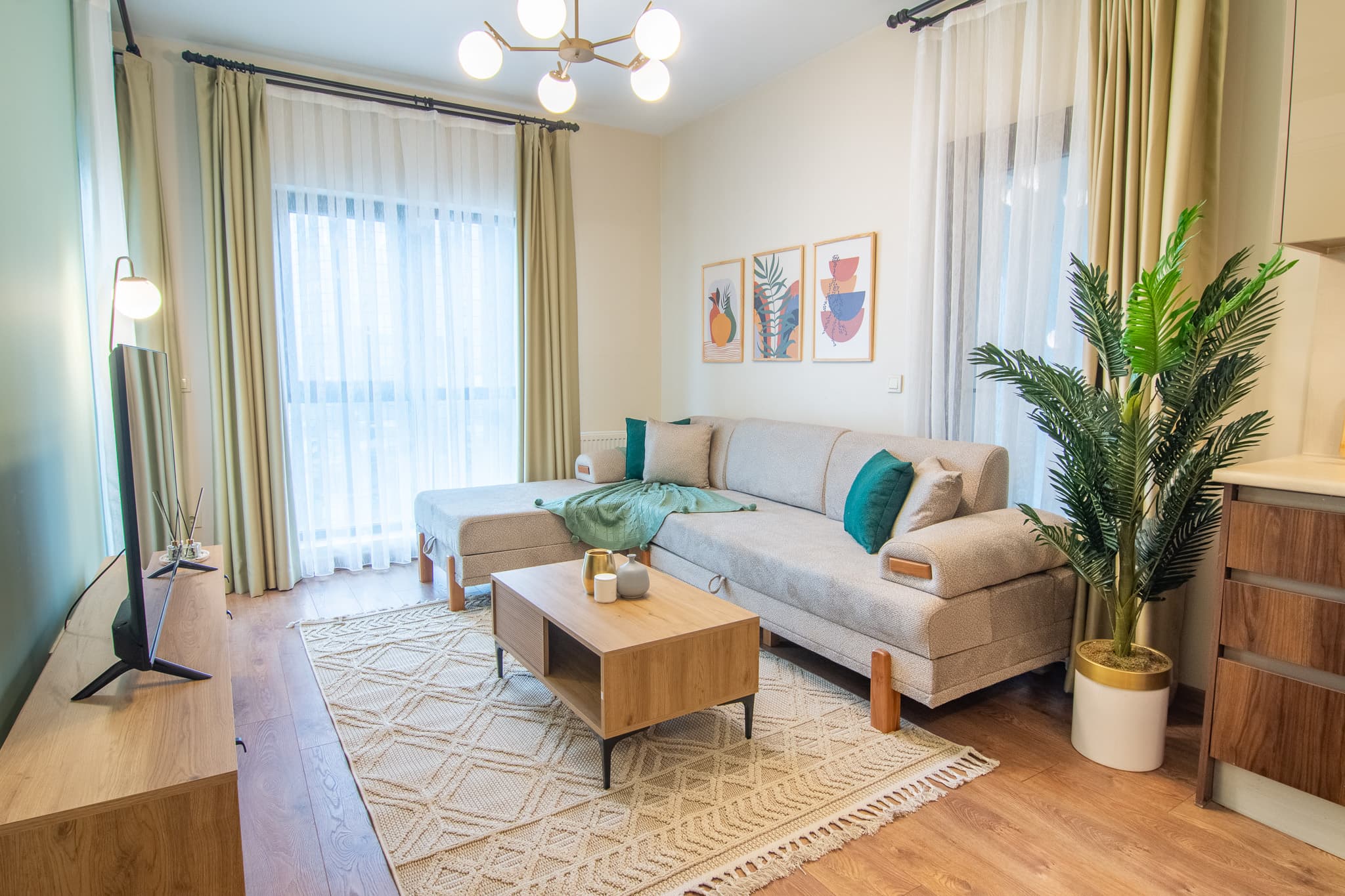 Stylish 1-Bedroom Apartment for City Living, möbliertes Apartment in Bağcılar, Istanbul — image 2