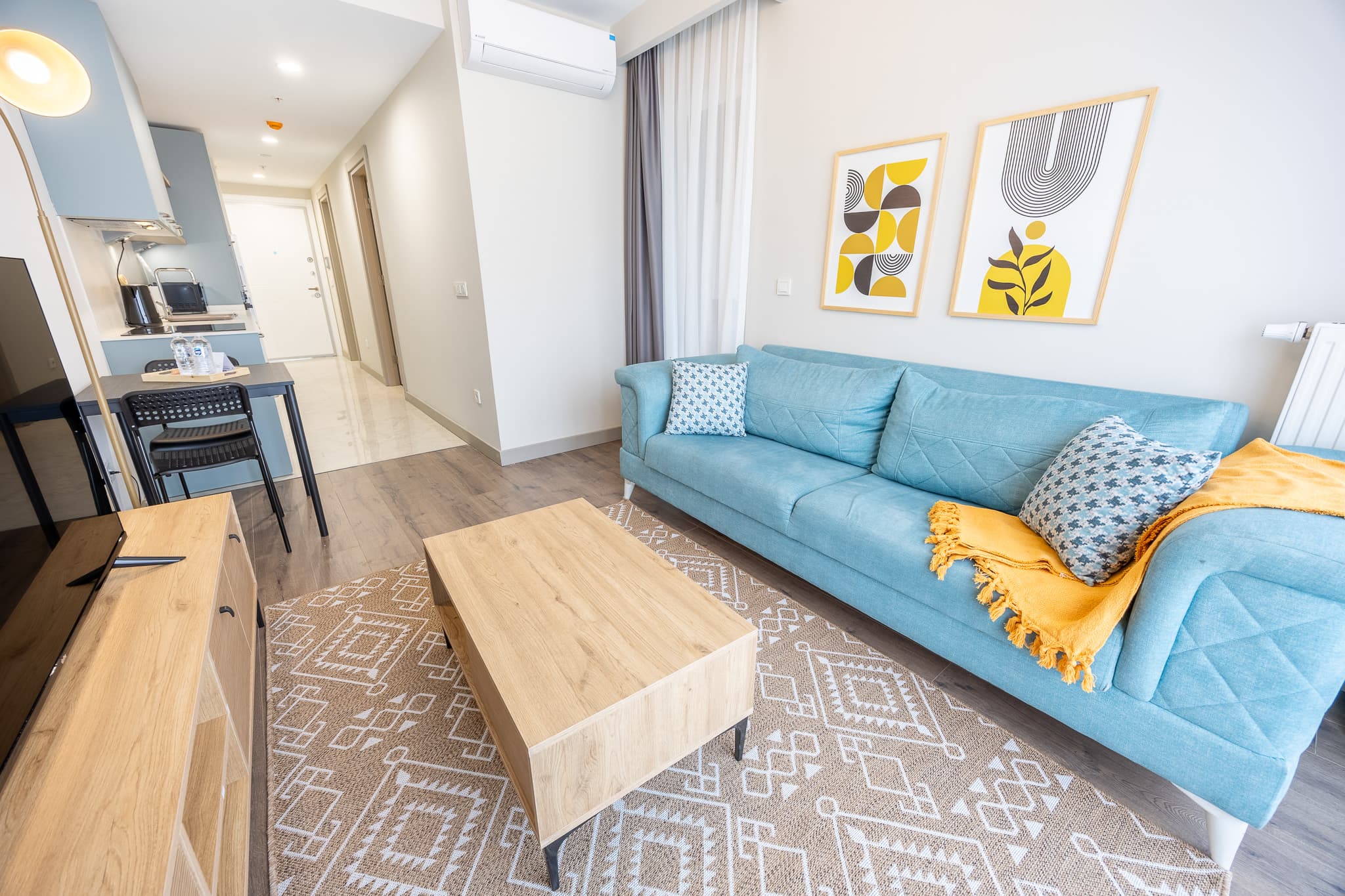 1bed apart with balcony long term rent, möbliertes Apartment in Başakşehir, Istanbul — image 6