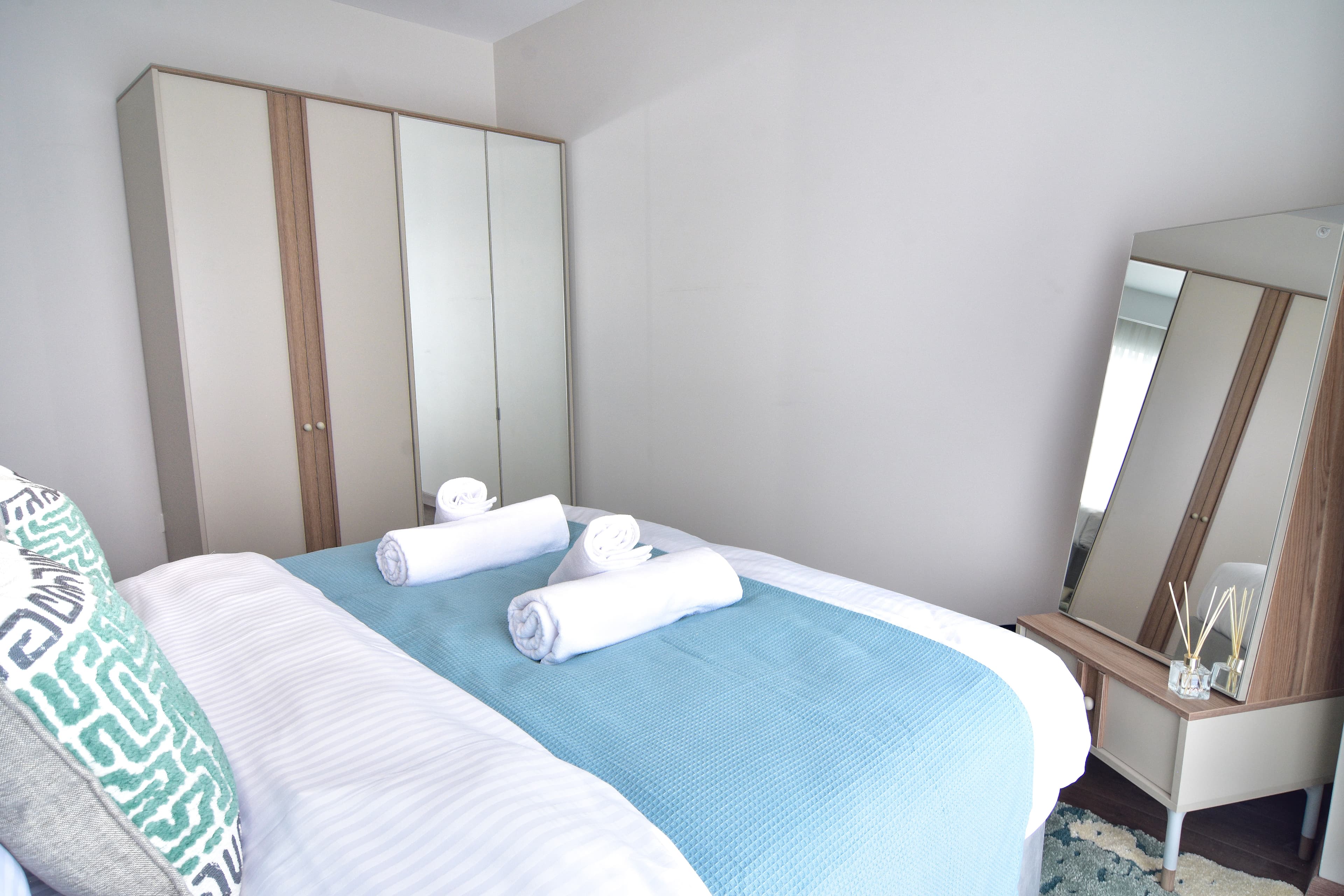 Bright 2BR Home with Private Balcony - Image 23